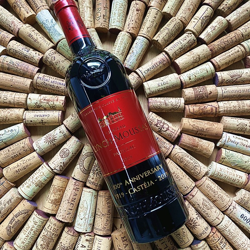 法国波尔多列级名庄浪琴幕沙干红葡萄酒 chateau lynch-moussas 行货