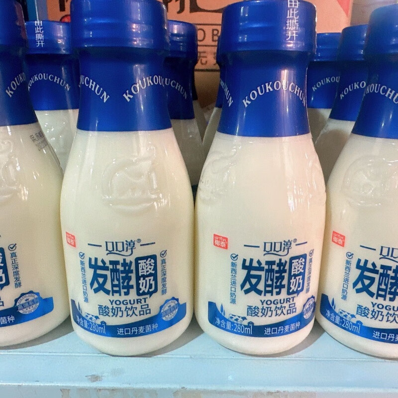 食怀椰泰口口淳发酵酸奶280ml 280ml*6