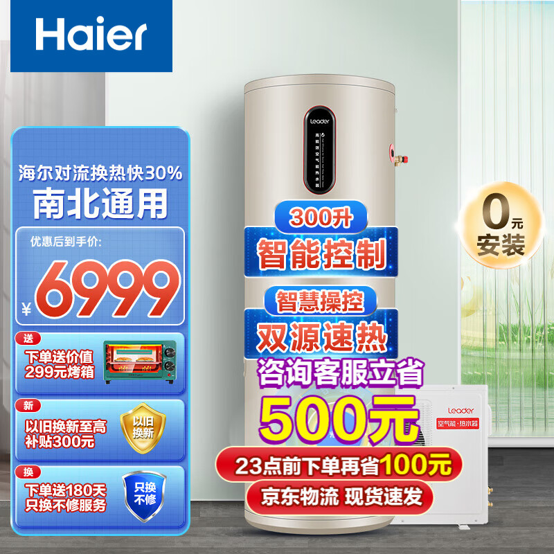 评价Leader 海尔 300升热水器评测：怎么样？插图