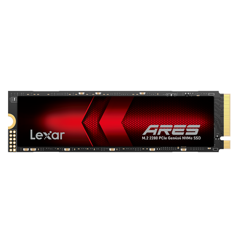 Lexar ׿ɳ 2TB SSD̬Ӳ ARES սϵ M.2ӿ(NVMeЭ) PCIe 4.0x4 7400MB/s TLC697.76Ԫ