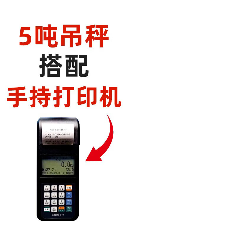 VAYA无线打印电子吊秤手持打印仪表 手持打印仪表