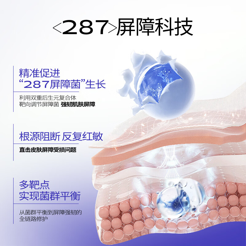 瑷尔博士益生面膜保湿修护舒缓护肤品生日礼物送女朋友 287益生面膜10片