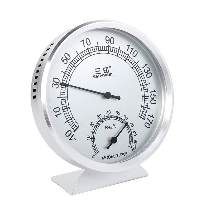 三印th305家用烘焙发酵 烤箱温湿度计耐高温 室内温度计表机械免电池