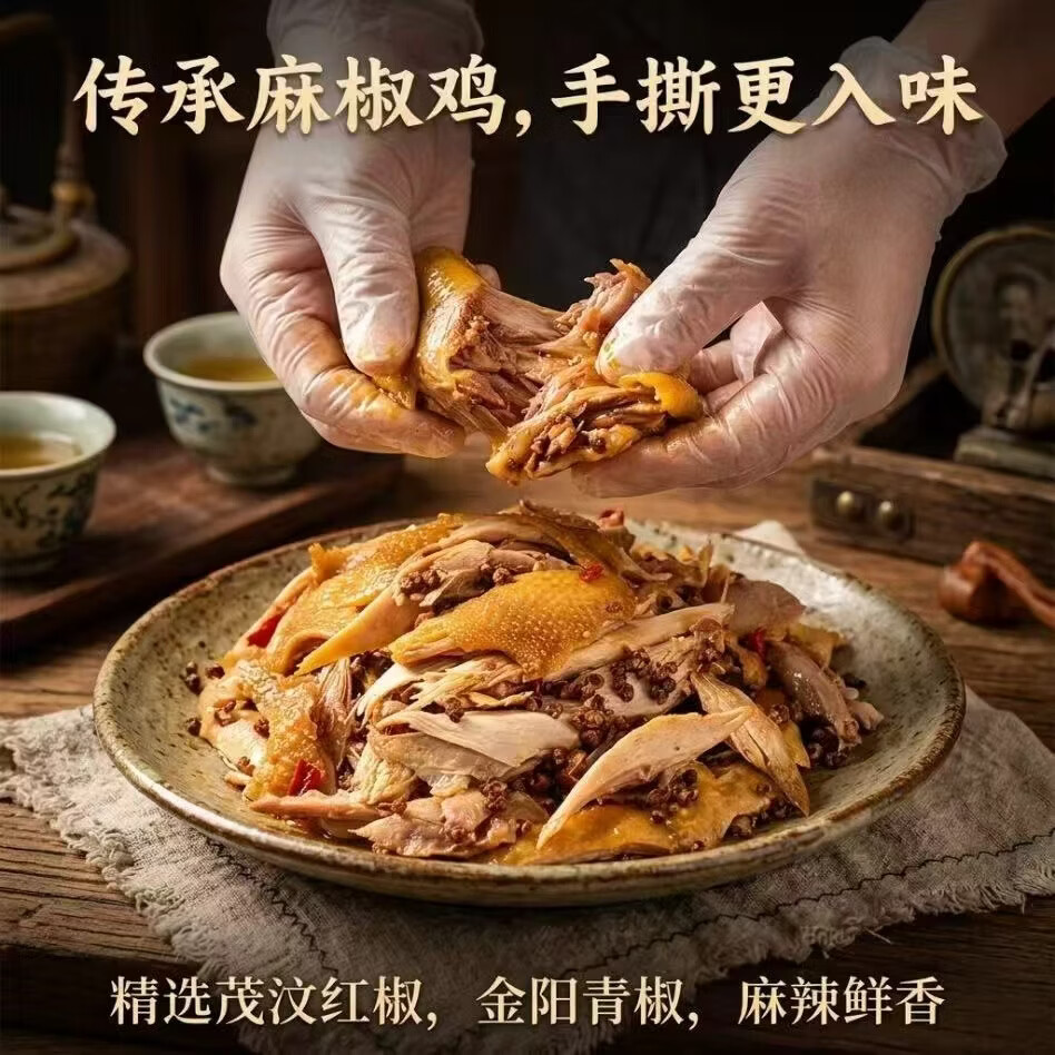 古法秘制麻椒鸡麻辣香鲜1000g 1000g