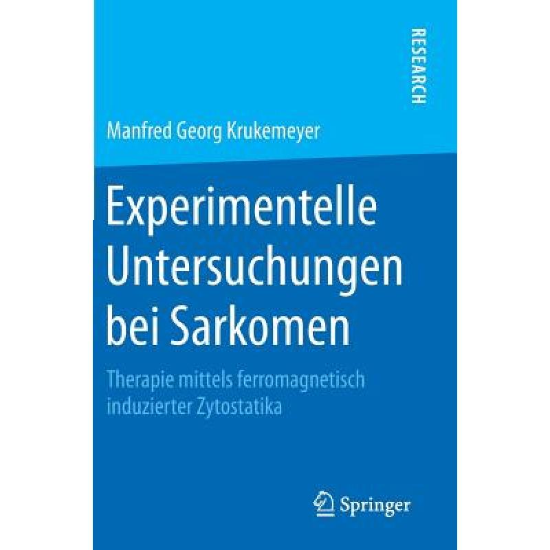 预订 experimentelle untersuchungen bei sarkomen