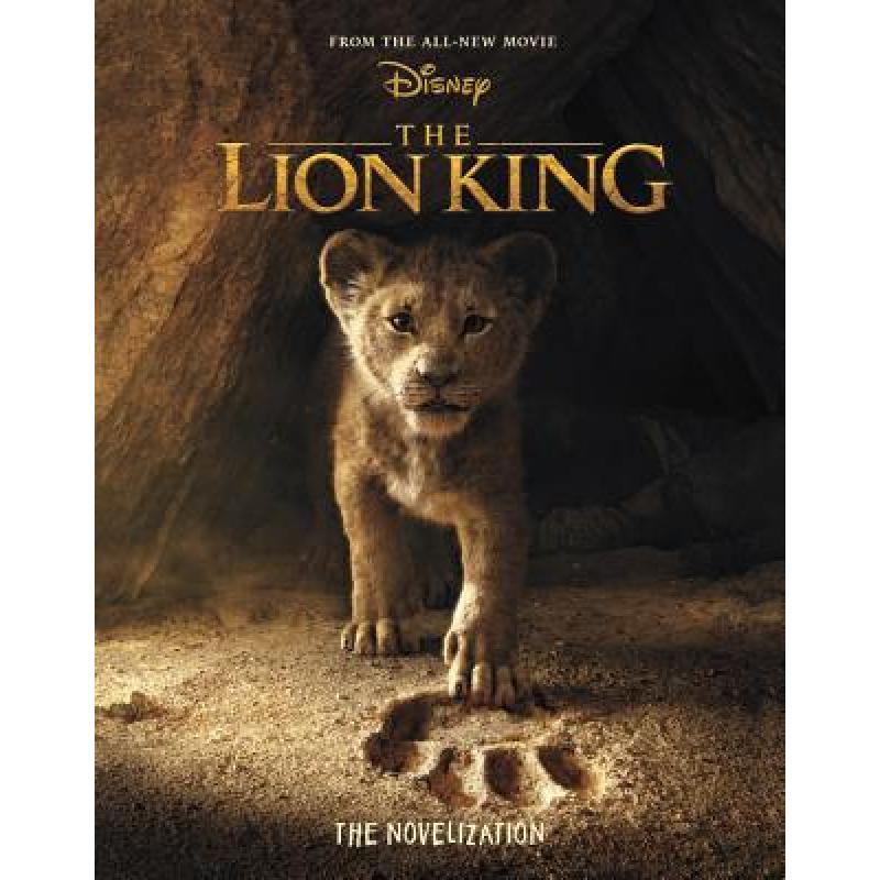 预订 迪士尼狮子王同名真人版电影小说 the lion king
