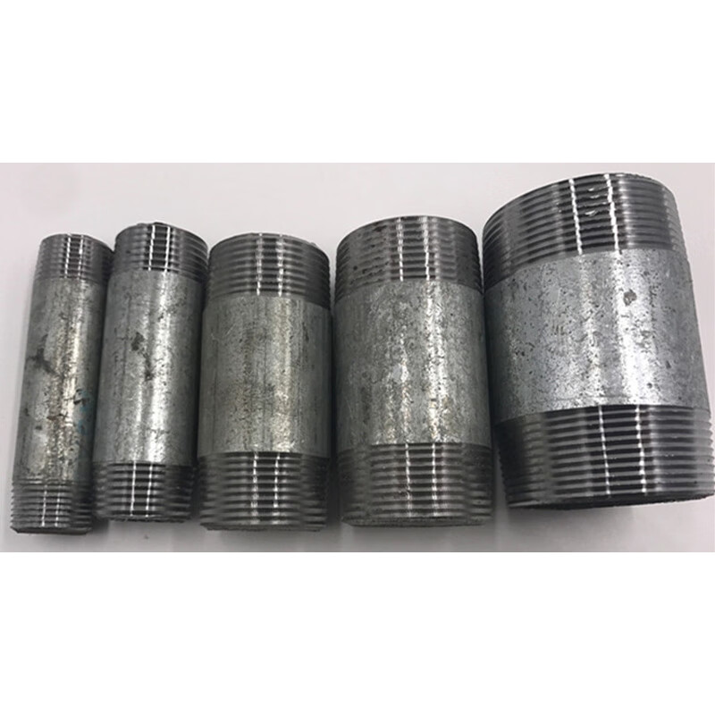 镀锌管水管接头双头外螺纹高压水管连接头1寸管子连接头 外径25mm连接