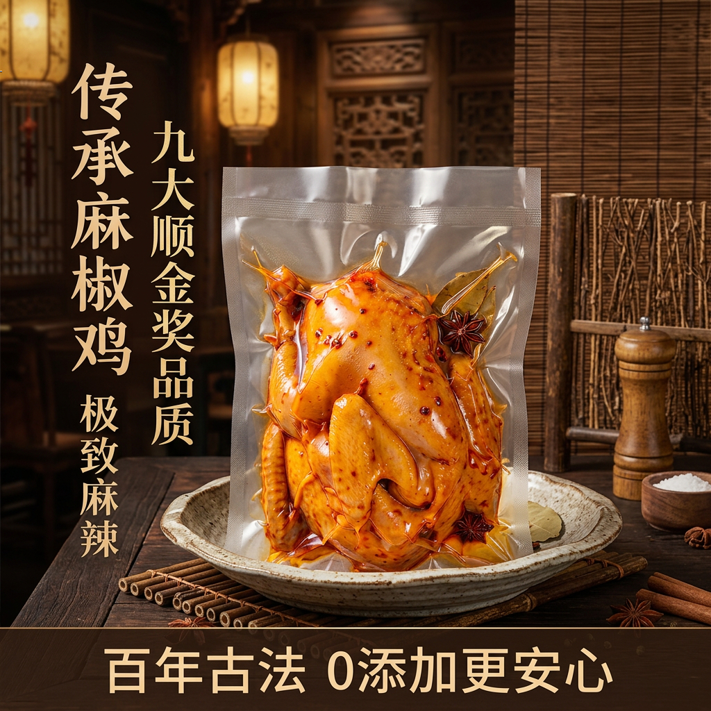 古法秘制麻椒鸡麻辣香鲜1000g 1000g