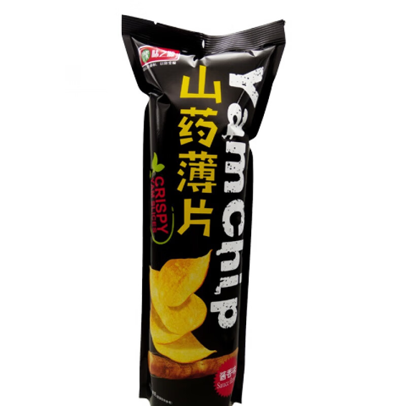 可钦豫味之源山药薄片膨化食品休闲办公室学生薯片零食多规格6袋 88g