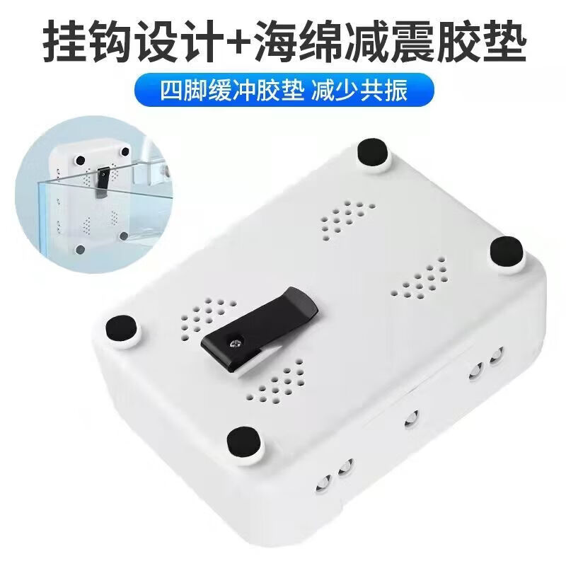 CRHMMFLF两用增氧泵户外钓鱼便携式氧气泵打氧机充氧泵家用增氧机可充电 四孔标准套餐【12时】