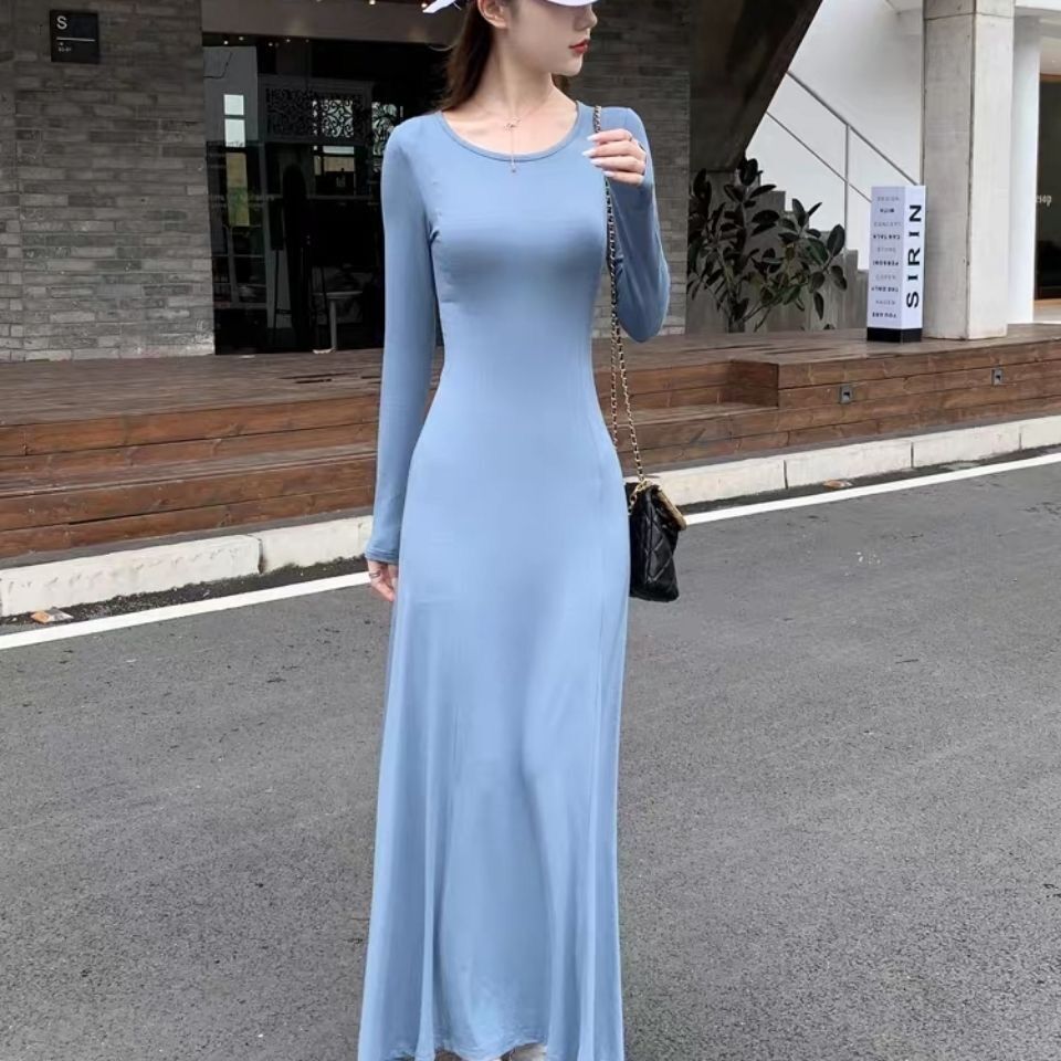 潮尊狐(chaozunhu)到脚踝170高个子175蕾丝超长款连衣裙长裙连衣裙