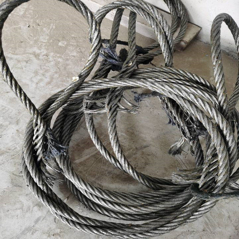 插编钢丝绳起重吊装双扣吊索具编头子起重工具油丝绳14mm16mm18mm 插