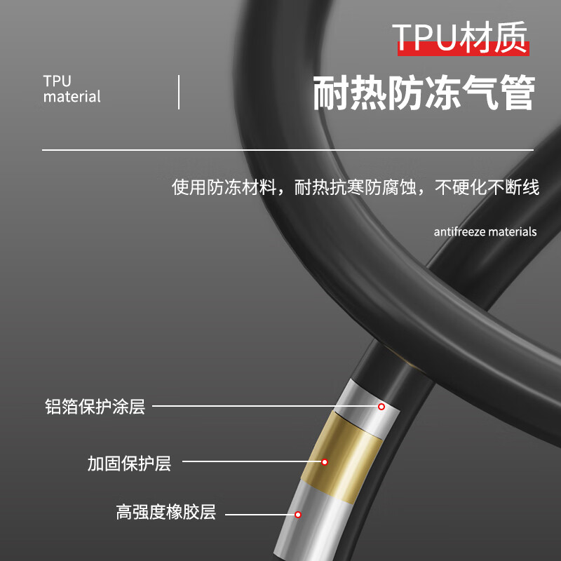 德力西电气汽修工具脚踩打气筒小轿车高压电动摩托车脚踏打气泵车载充气泵 【双缸速充-高压带表160PSI】可打真空胎*送气嘴+手套