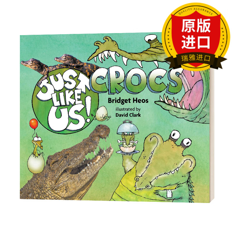 crocs 英文版 bridget heos 进口英语原版书籍