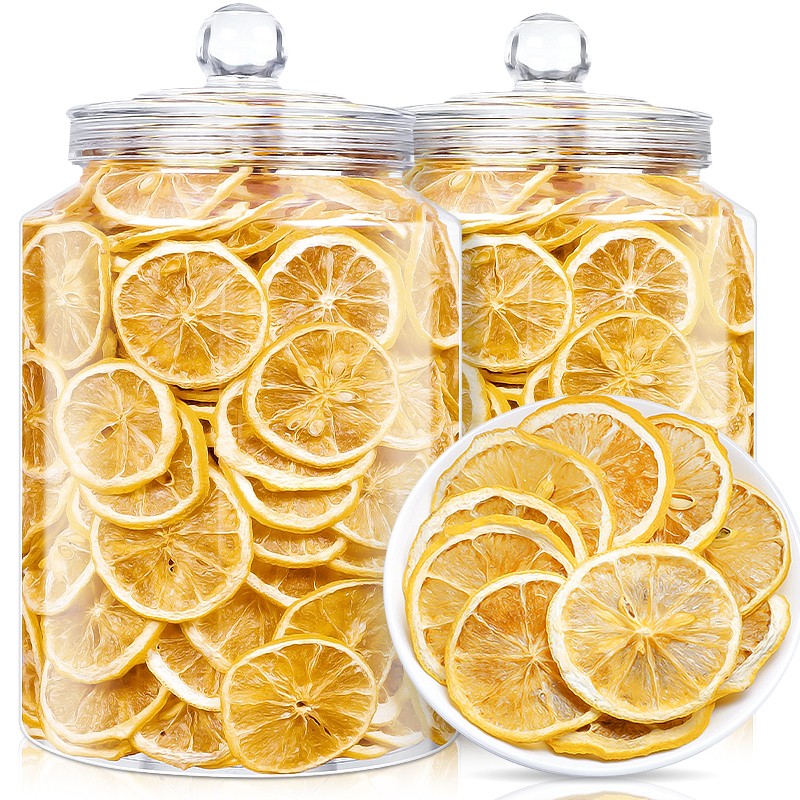 陈一凡柠檬片 纯柠檬干片原味水果柠檬茶补维c泡水喝的花草茶400g