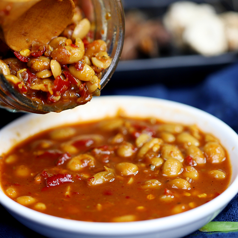 武天富麻辣水豆豉四川特产农家风味水豆豉香辣下饭开盖即食水豆豉