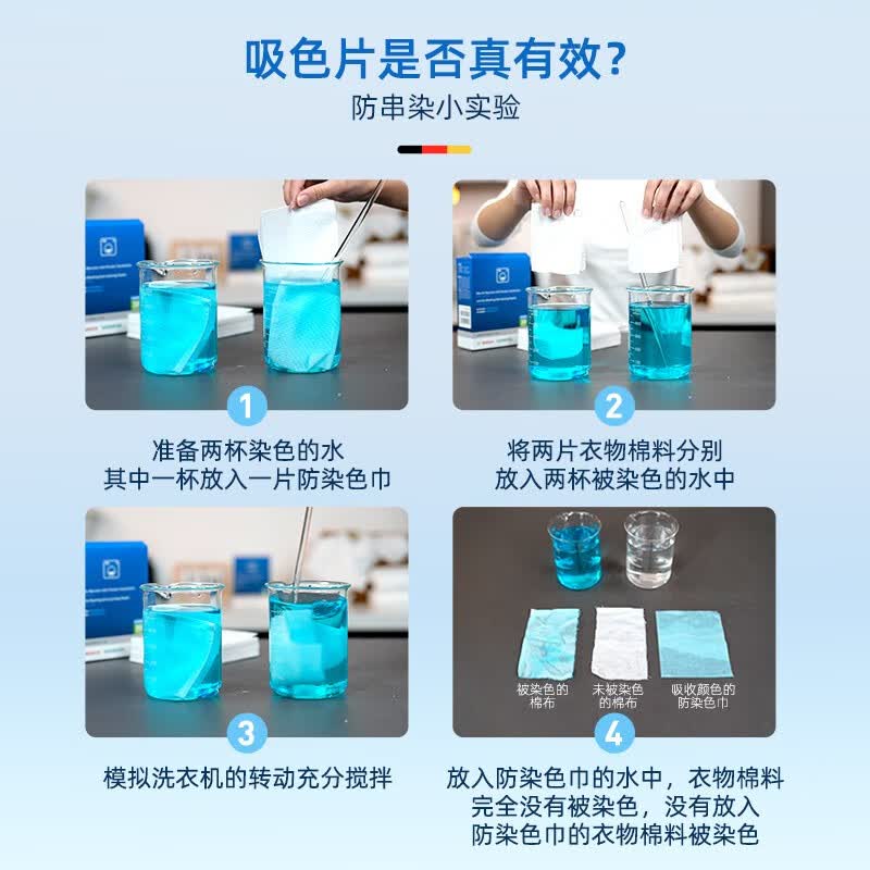 西门子(SIEMENS)防染色洗衣片衣物吸色防串色洗衣片护色防串染色洗衣片 30片装 防染色洗衣片/90片