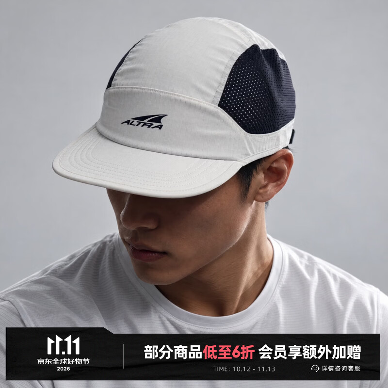 ALTRA【新品】ALTRA奥创 轻量竞速跑步帽 男女同款 黑白色 均码