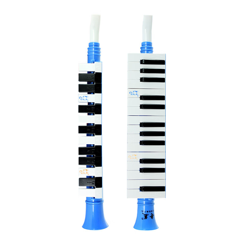 青歌乐器儿童口风琴13键初学者幼儿小学生用便携喇叭式吹管27键口风琴 QM13A-1（13键口风琴）蓝色