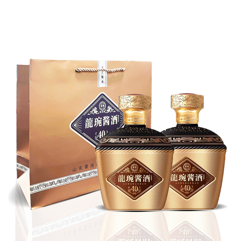 秦池龍琬酱酒40 酱香型53度500ml白酒礼品酒 53度 500ml 1瓶