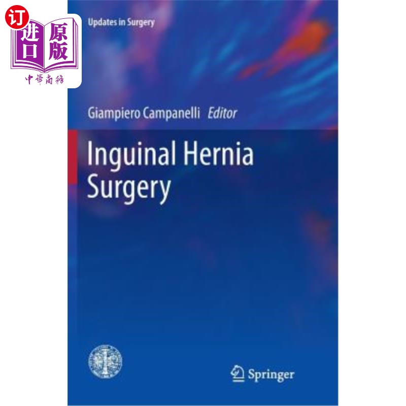 海外直订医药图书inguinal hernia surgery 腹股沟疝手术