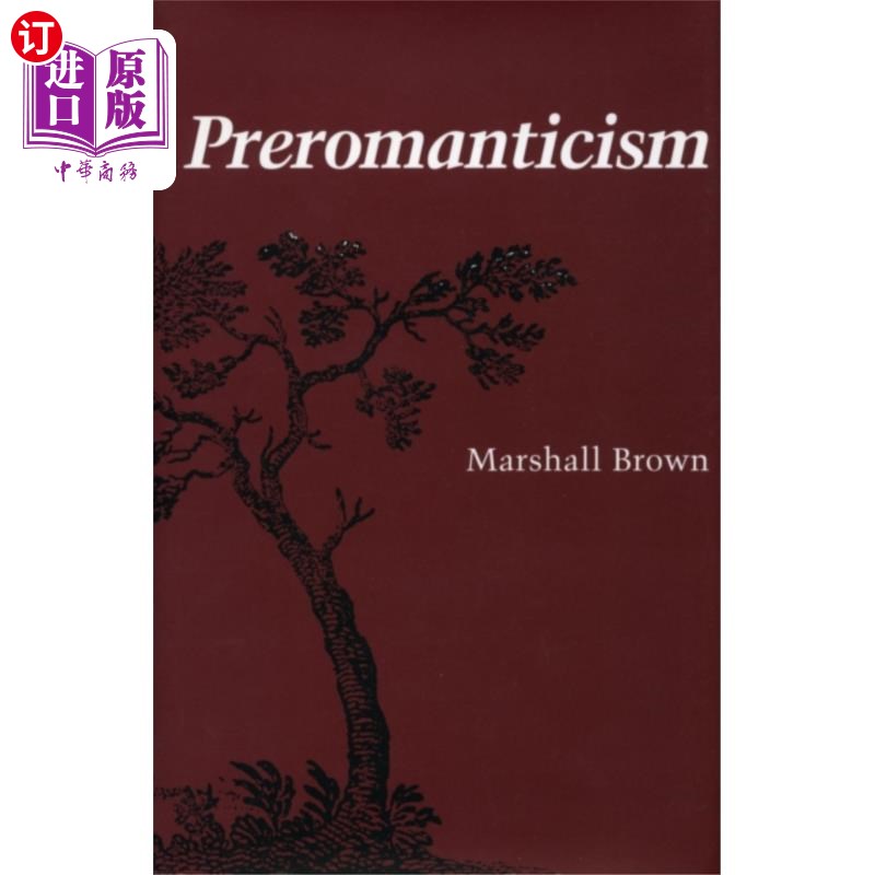 海外直订preromanticism 前浪漫主义