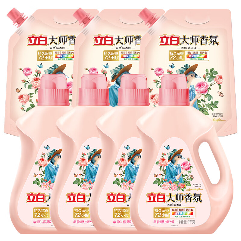 ���״�ʦ���ϴ��Һ 1kg��4ƿ+1kg��3�� 14��װ59.99Ԫ