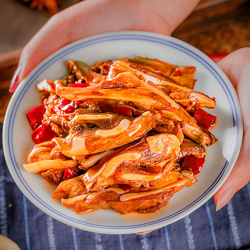 辣咻咻猪脆骨120g 四川休闲猪头肉熟食四川自贡冷吃 香辣猪脆骨120g*3