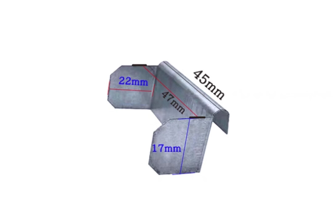 哩也波哩也水平件卡扣石膏板轻钢龙骨吊顶配件 50支托/100颗(通用)