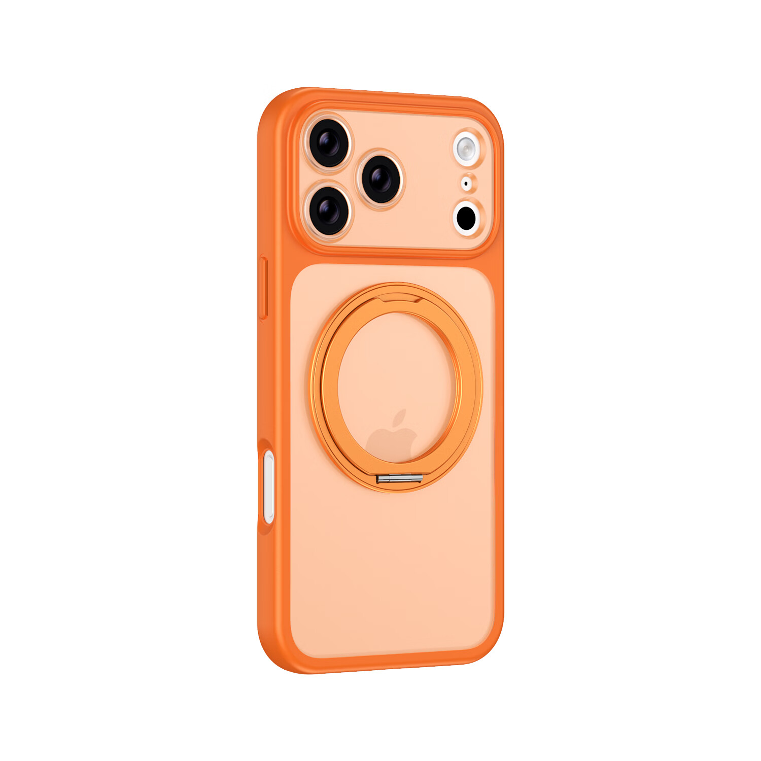 猫妞适用苹果18pro max手机壳镜头全包iPhone17pro秒变肤感磁吸air旋转合金指环支架防摔磨砂半透软边 酒红【合金支架】磨砂+软边 苹果17promax