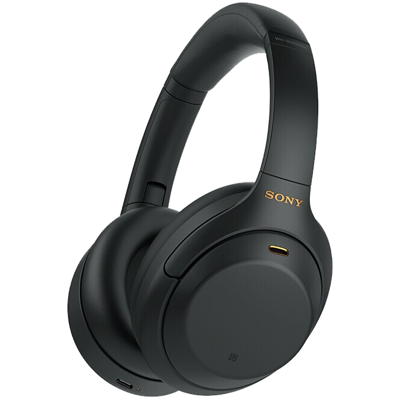 索尼（SONY） WH-1000XM4无线智能降噪头戴式蓝牙耳机重低音蓝牙5.0适用笔记本苹果安卓 黑色