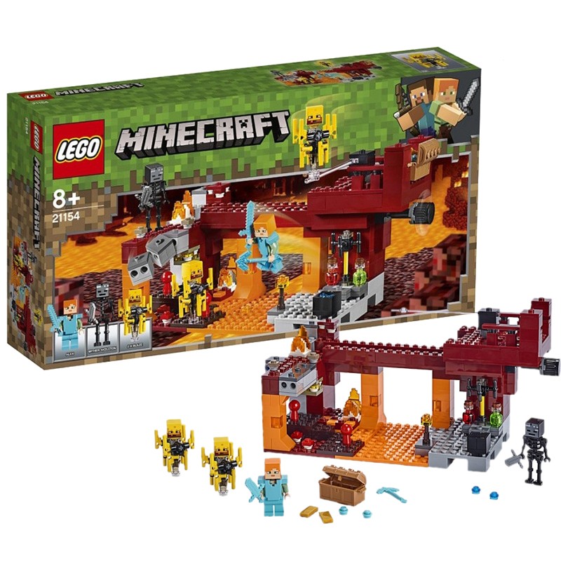 乐高(lego) 我的世界游戏男女孩创意拼搭积木玩具新年春节礼物 21154