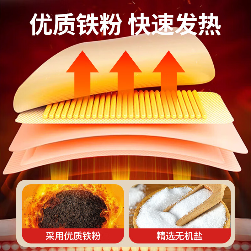 米卡博暖贴暖宝宝贴生理期持久发热自发热暖身腰贴温暖全身 20--升级款暖身贴【温暖散寒】