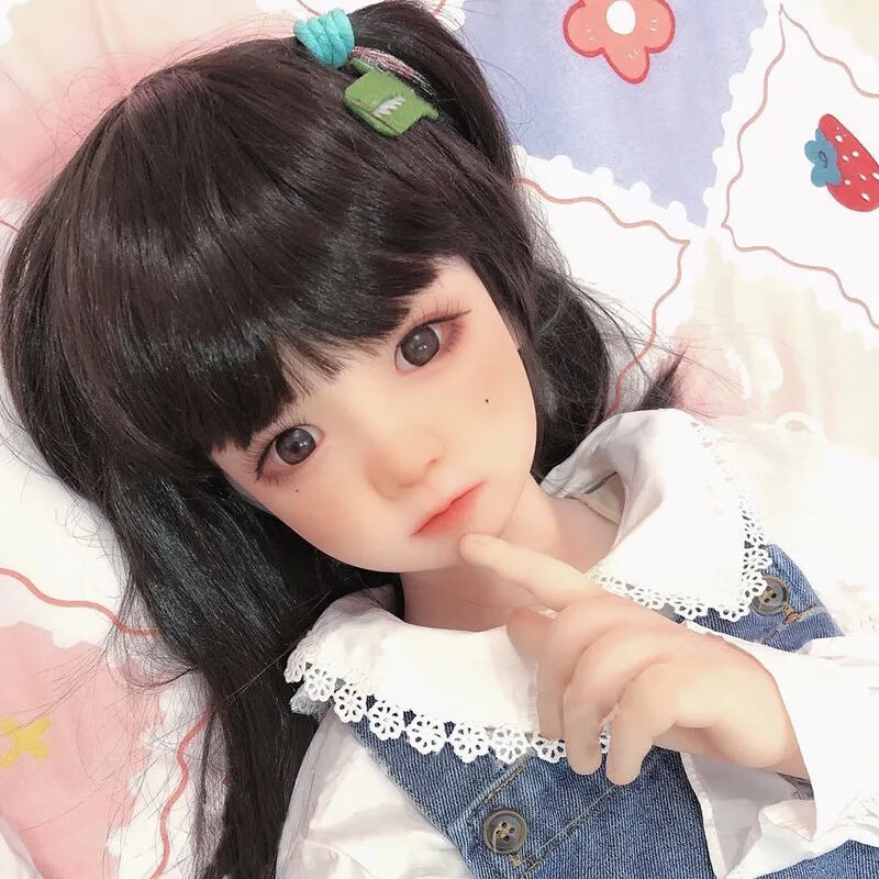 动漫非充气实体娃娃二次元可插入卡通可爱小朋友男性自慰器 100cm实体