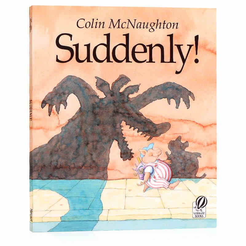 普雷斯顿猪的故事 英文原版绘本 suddenly!
