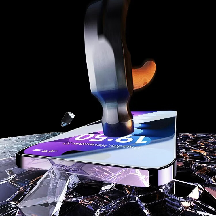 科希帝【360度高清】苹果15/14/13/12/16/17/18钢化膜防摔保护高清抗指纹全屏听筒防尘ProMax/plus手机膜 除尘秒贴舱【超清护眼】2片套装 iPhone 16