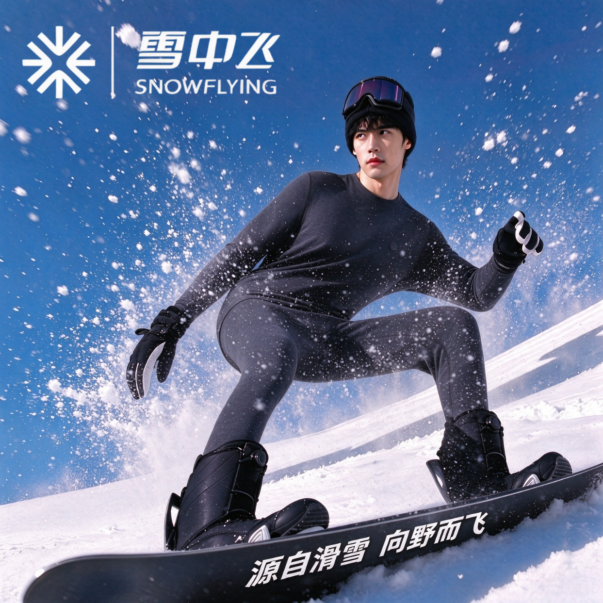 雪中飞新品保暖内衣男秋冬季加绒加厚圆领贴身青少年防寒秋衣秋裤套装 NSWJH-经典圆领套装-深灰 【420克抗寒专属-20℃可穿】 XL 推荐【120-150斤】 京东折扣/优惠券