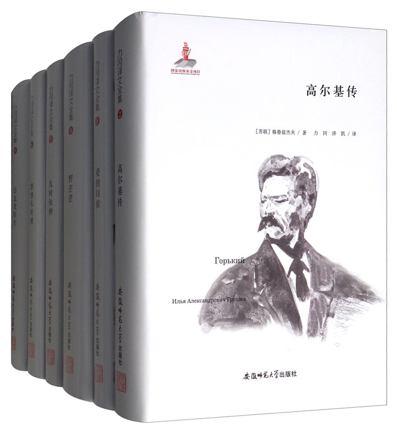 力冈译文全集 俄罗斯文学名著世界文学名著(共19卷23册)高尔基传 爱的