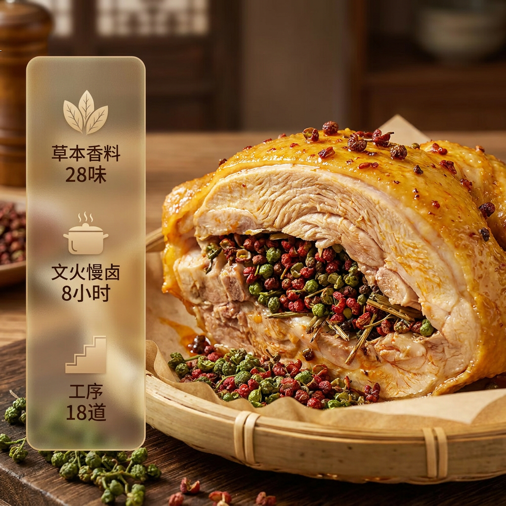 古法秘制麻椒鸡麻辣香鲜1000g 1000g