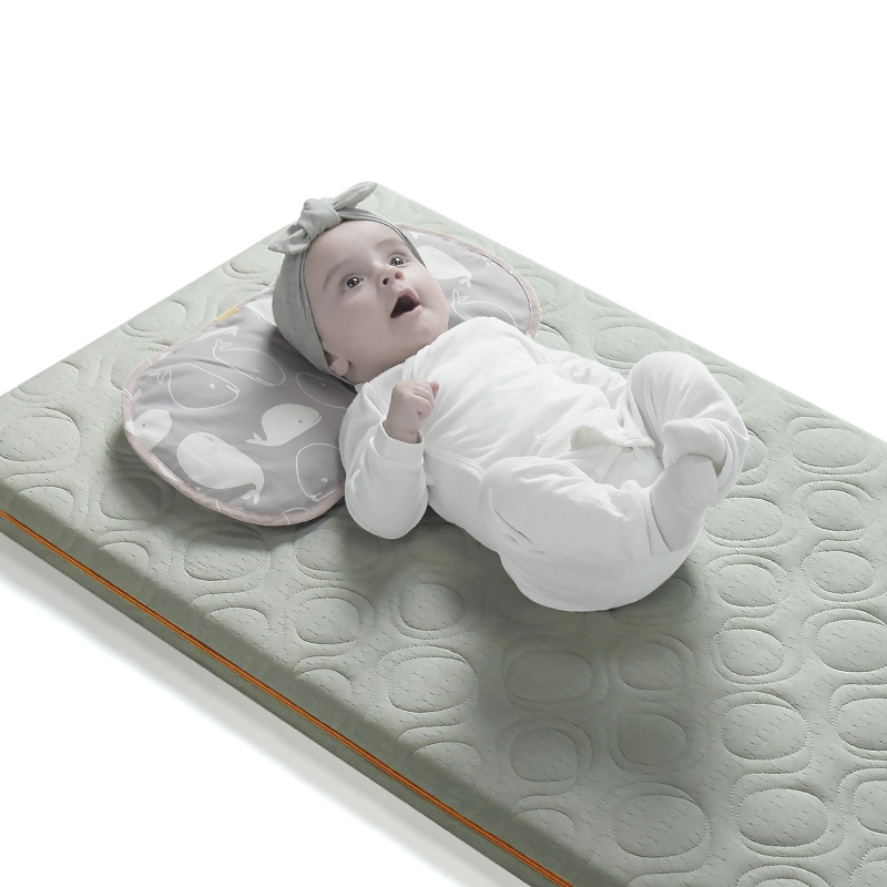 babycare婴儿床垫 小床垫乳胶天然椰棕宝宝床垫5960 100*56cm