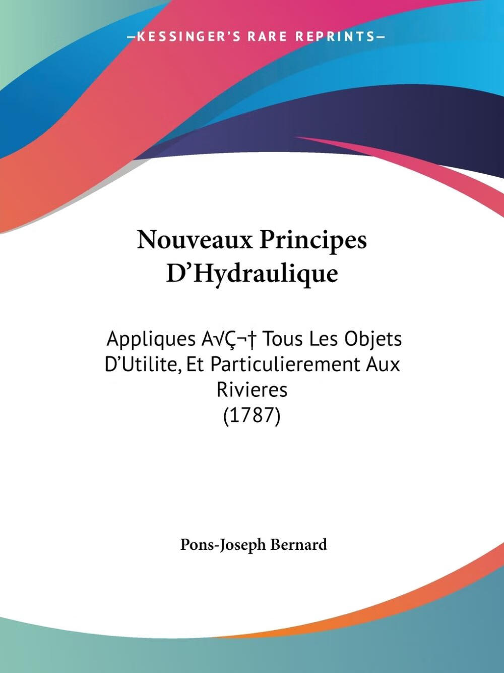 【预售 按需印刷】nouveaux principes d hydraulique