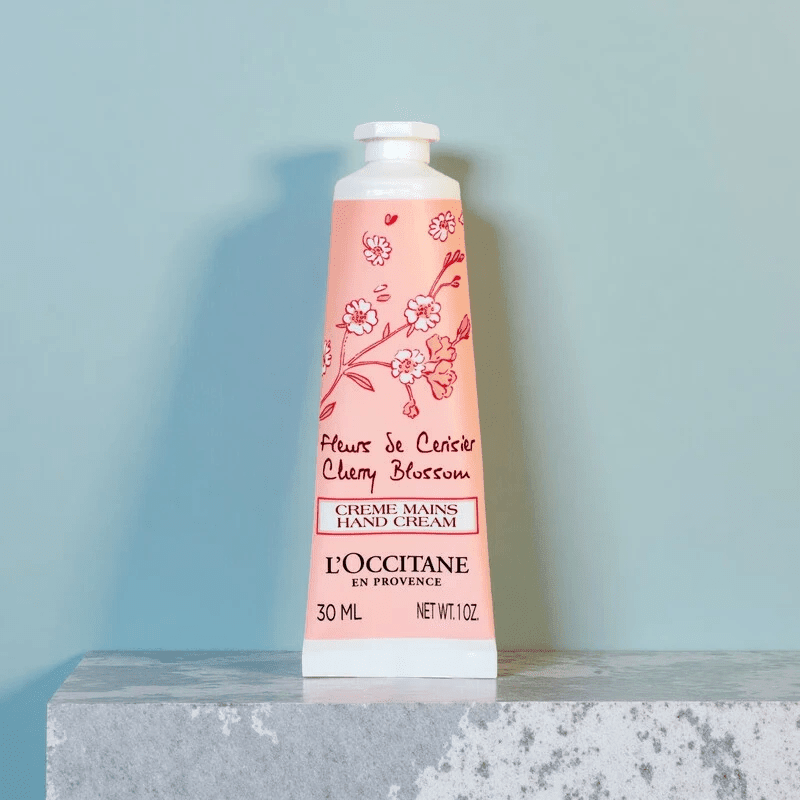 欧舒丹(L'OCCITANE)护手霜30/75/150ml乳木果杏仁樱花玫瑰橙教师节日礼物 甜蜜樱花30ml