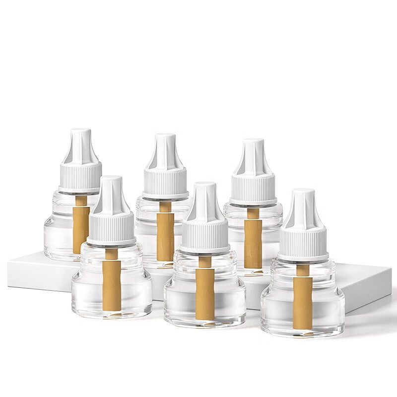 彩虹 电热蚊香液(灭蚊水)无味驱蚊防蚊液体蚊香家用补充装蚊香液温和 34ml*6瓶液(可用270夜)补充装