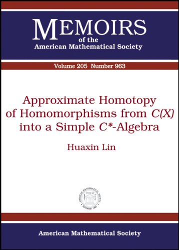 【预订】approximate homotopy of homomorphisms