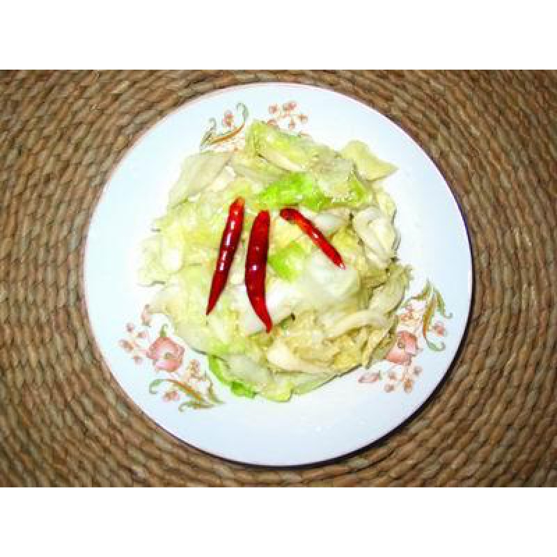 虎钢馋贵州土特产 泡菜 凉拌菜 莲花白 酸豇豆 酸萝卜咸菜  500克