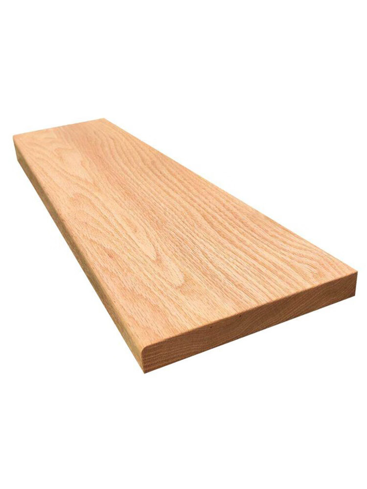 igiftfire定制红白橡木原木板材定制飘窗窗台桌面吧台台面板踏步板