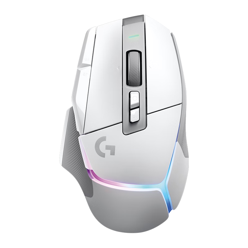 logitech 罗技 G502 X PLUS 2.4G Lightspeed 无线鼠标 25600DPI RGB 白色