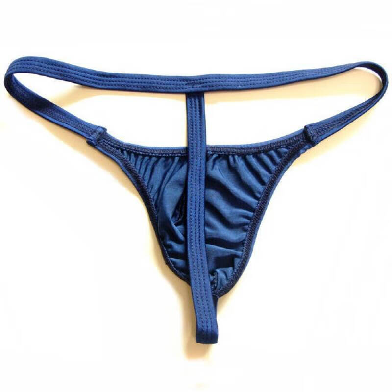 待婉 男士丁裤低腰小三角内裤窄边性感情绪男士超性感小内裤露臀男式