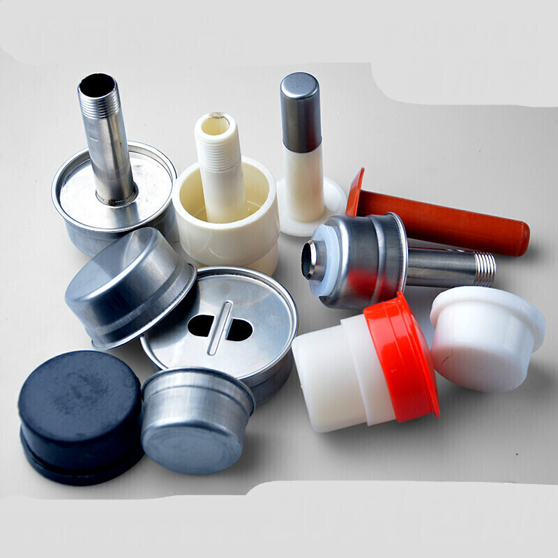 灿享建工太阳能堵头 太阳能热水器配件水箱堵头4分47 58 硅胶不锈钢塞