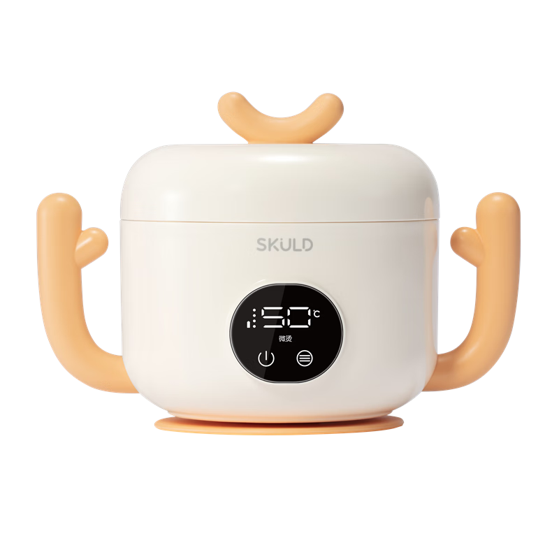 SKULD 時(shí)蔻寶寶恒溫碗嬰兒保溫碗兒童餐具輔食碗充電智能免注水防燙防摔 【K5Plus】恒溫12-18頓飯